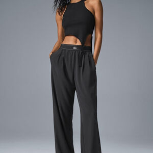 ALO Yoga Black Wide Leg pants